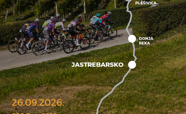 SVJETSKI BICIKLISTI U JASTREBARSKOM – CRO RACE 2026. STIŽE U JASKU 26. RUJNA