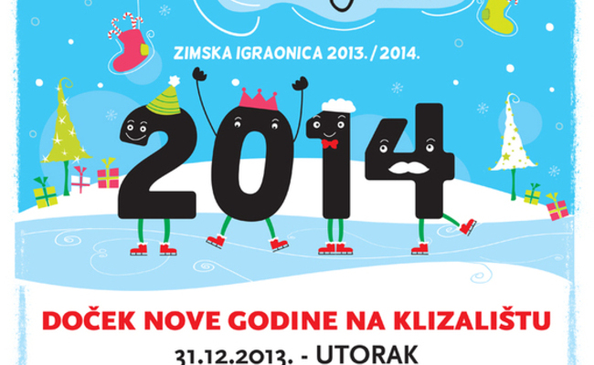 Doček Nove Godine na klizalištu - veliki i mali