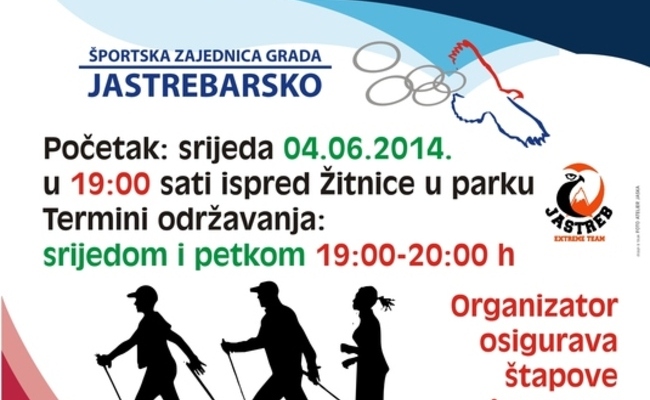 Nordijsko hodanje u parku Erdody