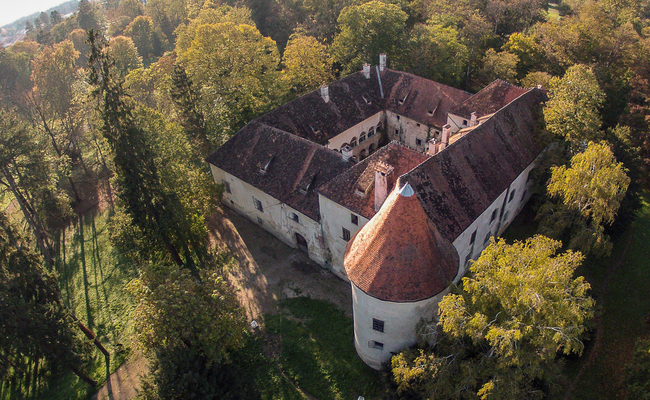 Perivoj dvorca Erdödy - nekad i danas 