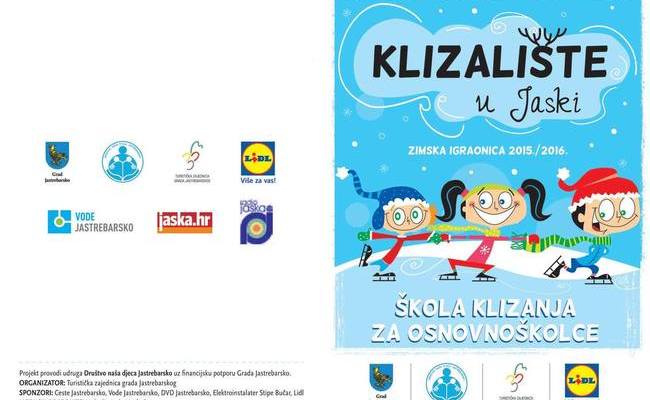 Škola klizanja za osnovnoškolce