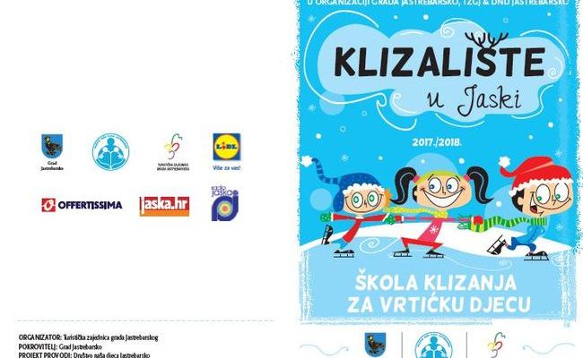 Škola klizanja za vrtićku djecu