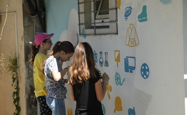 Novi mural u Jaski 