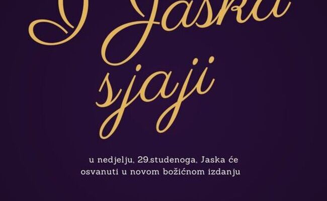 I Jaska sjaji, otvori srce božićnoj radosti 