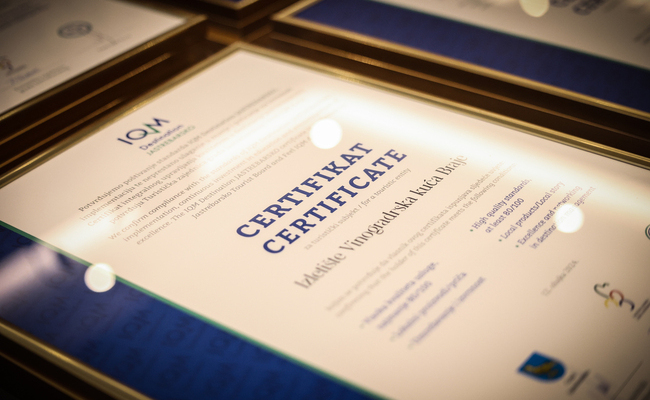 U Jastrebarskom dodijeljeni certifikati izvrsnosti u turizm