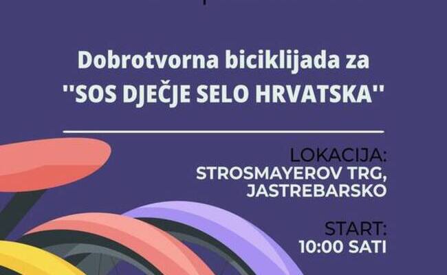 4. Pedal with heart za SOS Dječje selo Hrvatska 