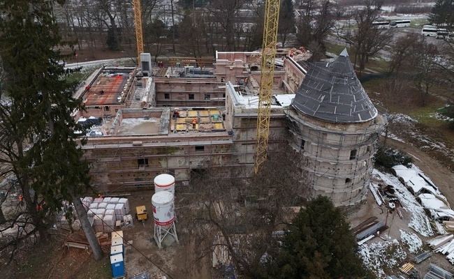 Ključan trenutak u obnovi dvorca Erdödy: krenula postava krova