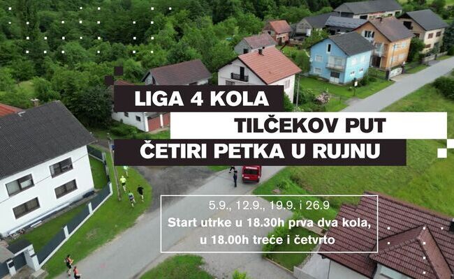 LIGA TILČEKOV PUT 2025 – 4 PETKA, 4 STAZE, 1 CILJ! Prijave otvorene!