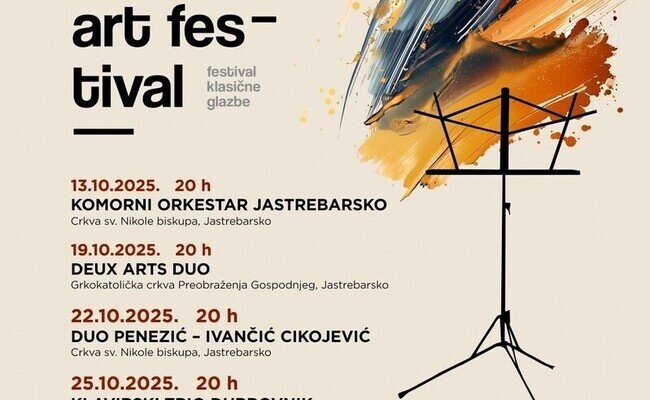 Jaska Art Festival 2025 – Festival klasične glazbe u Jastrebarskom