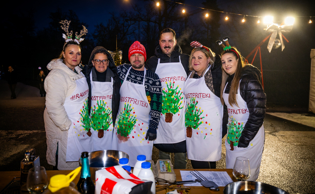 Winter fritula fotografije