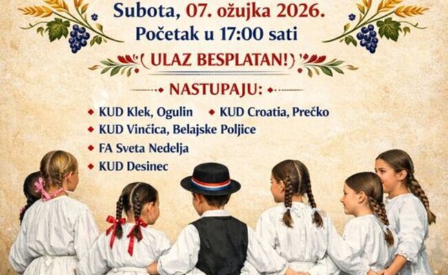 13. dječji folklorni festival MOJE KOLO MALO
