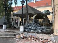 Sanacija gradskog paviljona, bivše gradske kavane