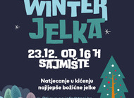Winter jelka 