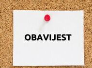 OBAVIJESTI - vikendaši 
